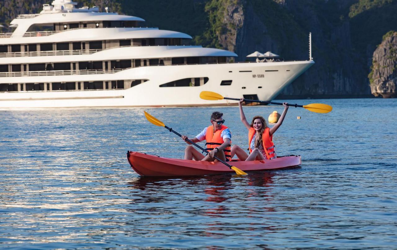 Scarlet Pearl Cruises - Wonder On Lan Ha Bay Hotel Hạ Long-öböl Kültér fotó